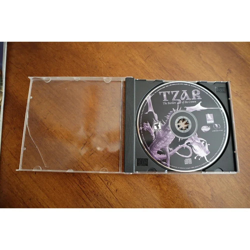 TZAR The Burden of the Crown 1999 PC Big Box Game 1999 Talonsoft